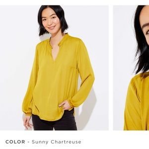 Not for sale back peplum blouse